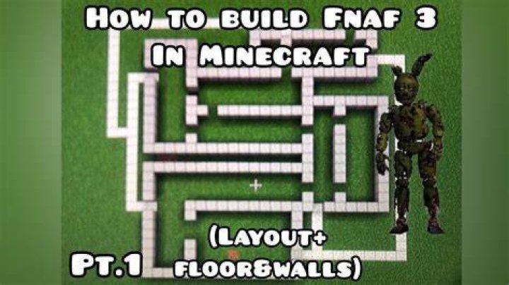 How to build fnaf 3 in minecraft