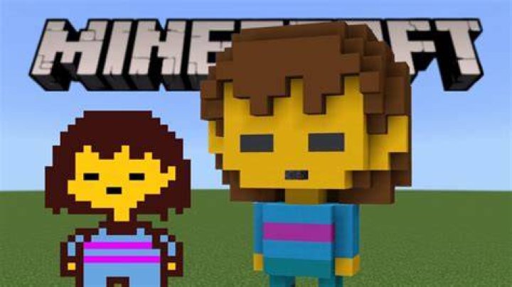 How to build frisk in minecraft