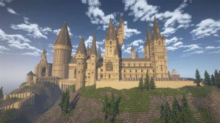 How to build hogwarts in minecraft pe
