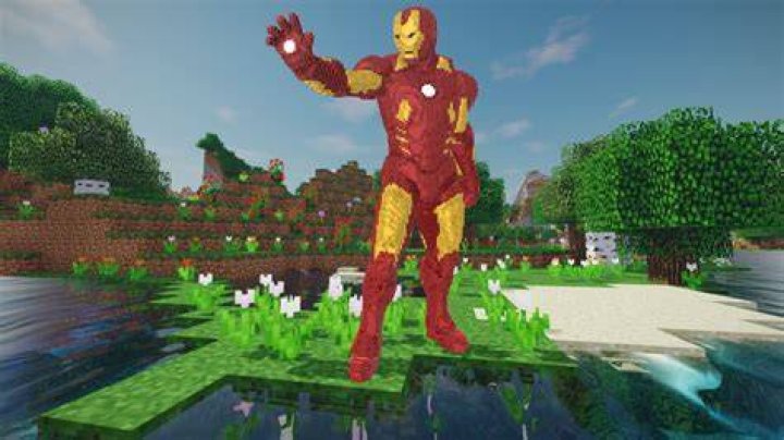 How to build ironman in minecraft