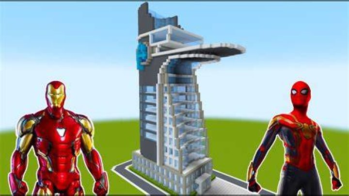 How to build stark tower in minecraft
