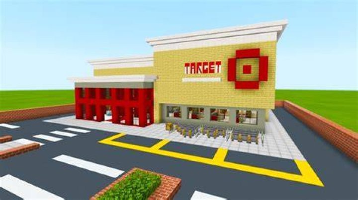 How to build target in minecraft