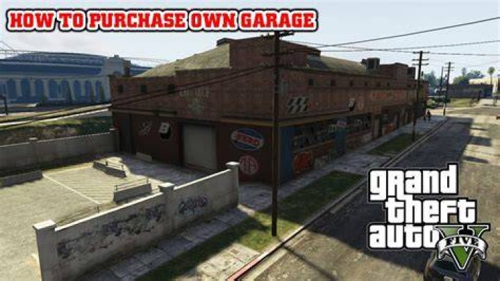 How to buy a garage in gta 5 story mode