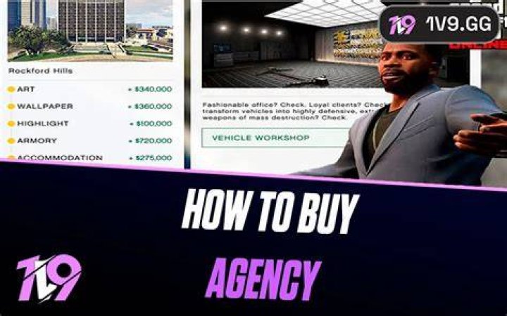 How to buy agency gta 5