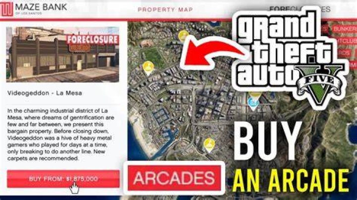 How to buy an arcade in gta 5