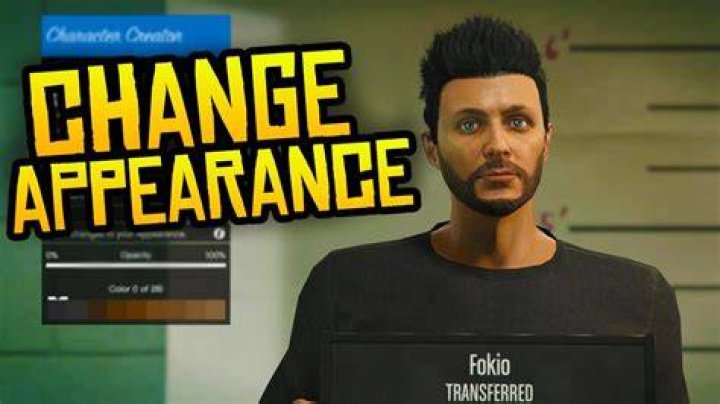 How to change appearance gta 5