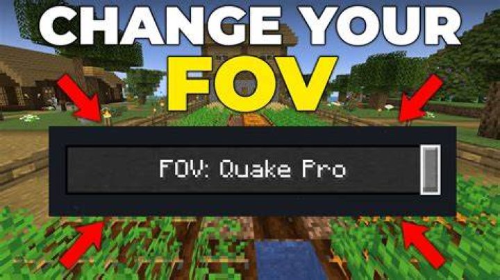 How to change fov minecraft java
