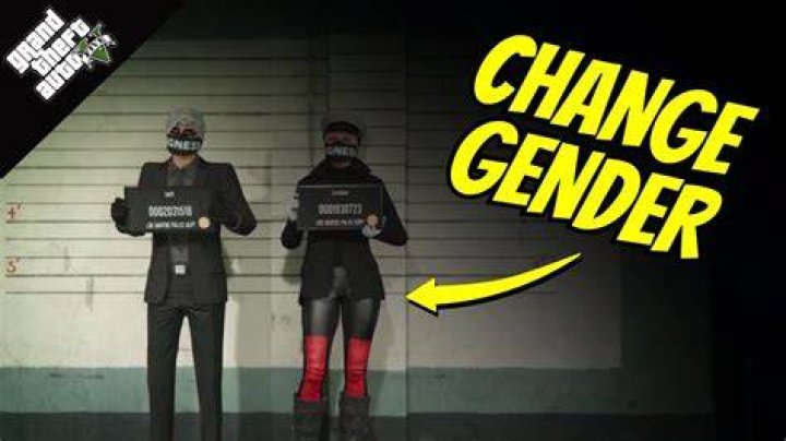 How to change gender in gta 5