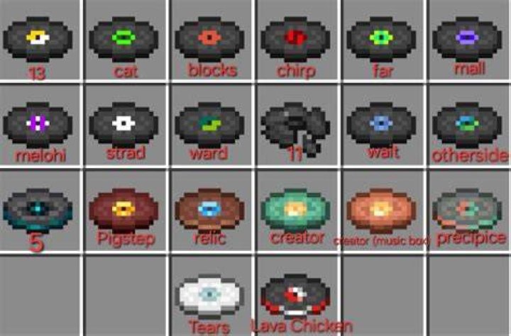 How to change minecraft music discs