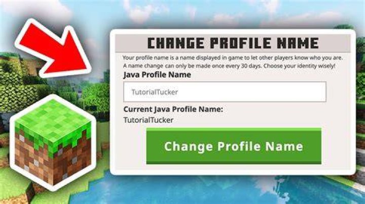How to change minecraft user name