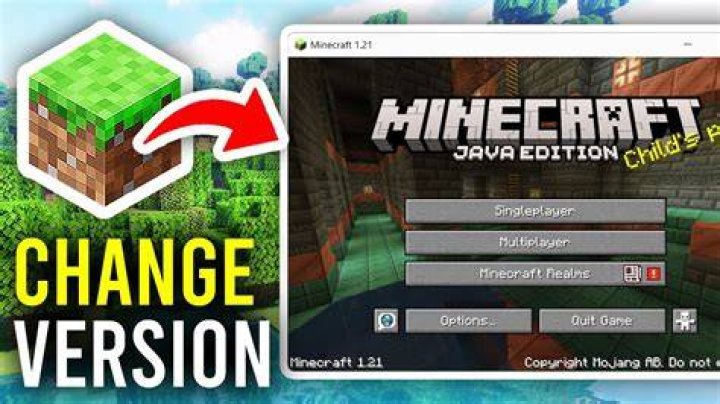 How to change my minecraft version