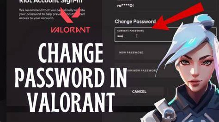How to change password in valorant