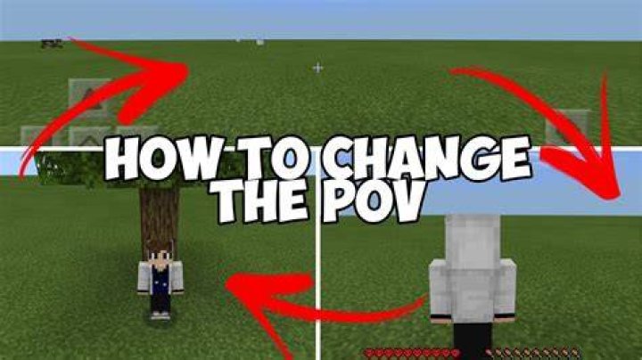 How to change pov on minecraft