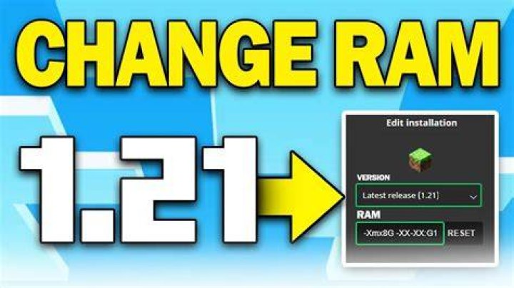 How to change ram on minecraft