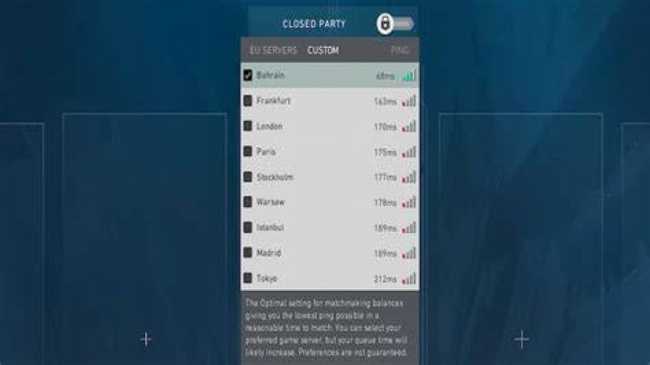 How to change regions on valorant