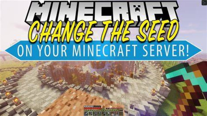 How to change seed in minecraft server