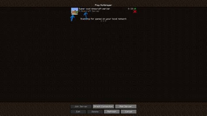 How to change server description minecraft