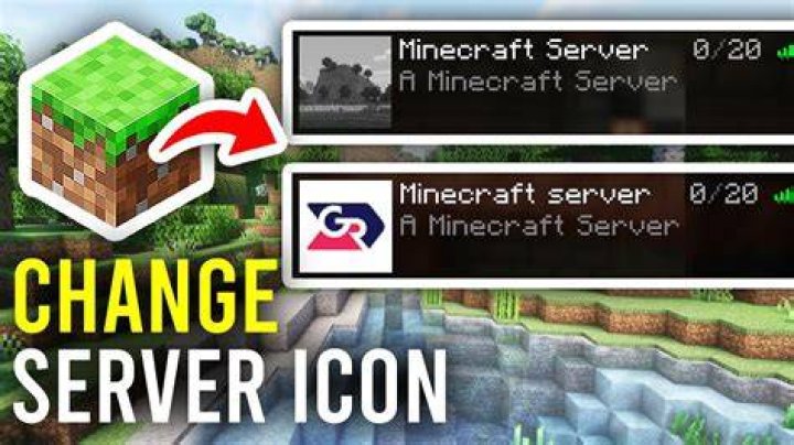 How to change server picture minecraft