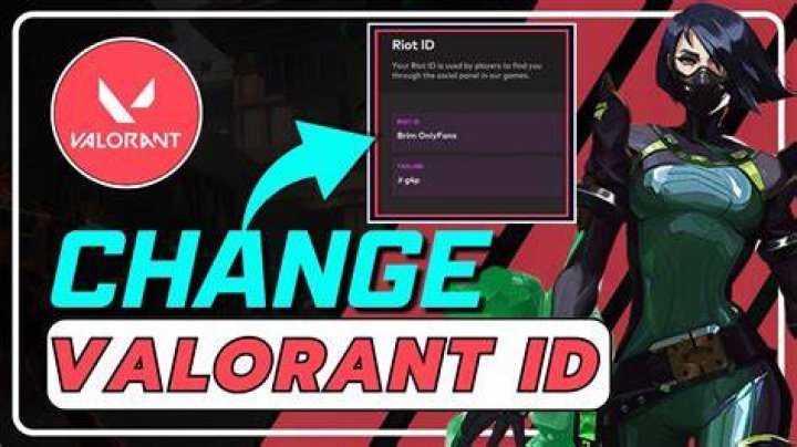 How to change valorant id