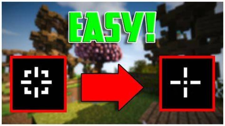 How to change your crosshair in minecraft