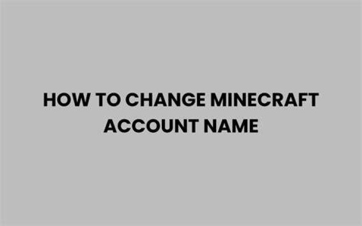 How to change your minecraft account