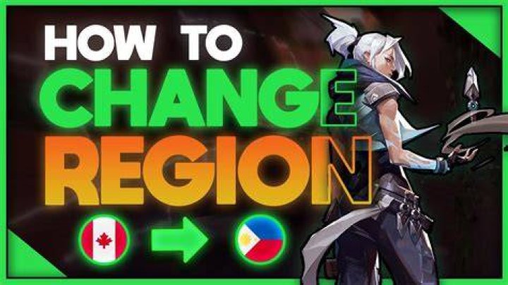 How to change your region in valorant