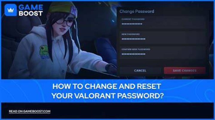 How to change your valorant password