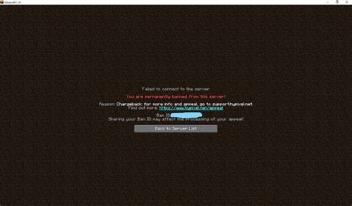 How to chargeback on a minecraft server