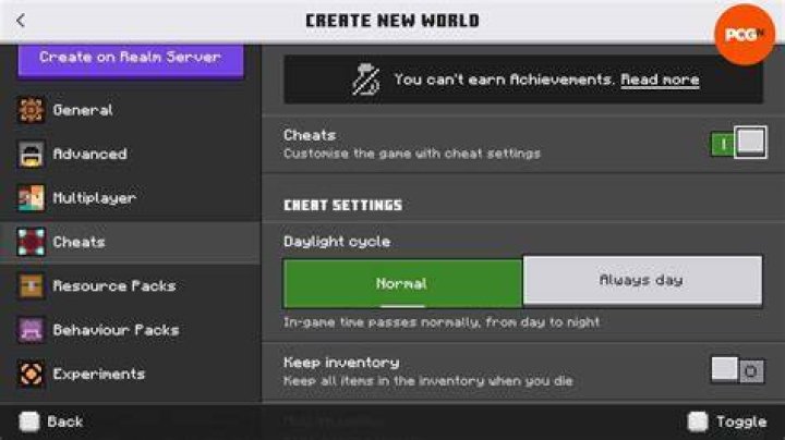 How to cheat on minecraft realms
