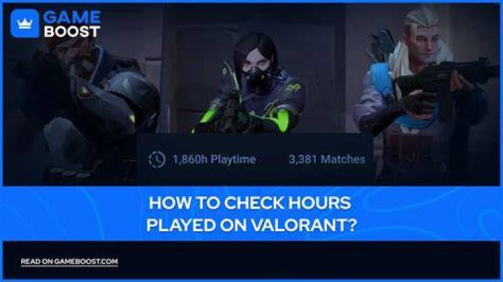 How to check your valorant hours