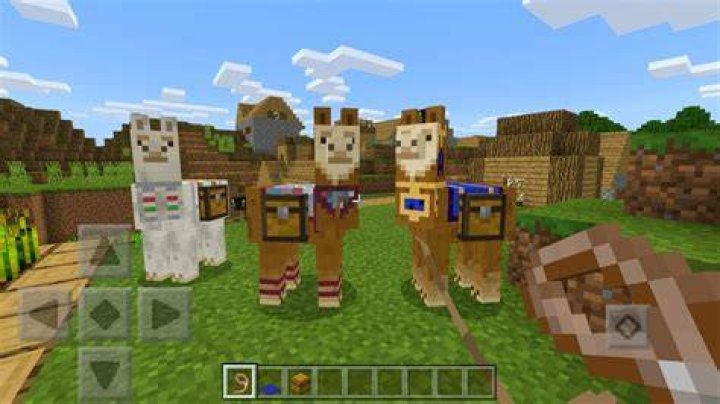 How to control a llama in minecraft