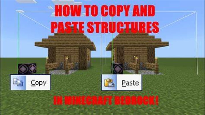 How to copy a structure in minecraft