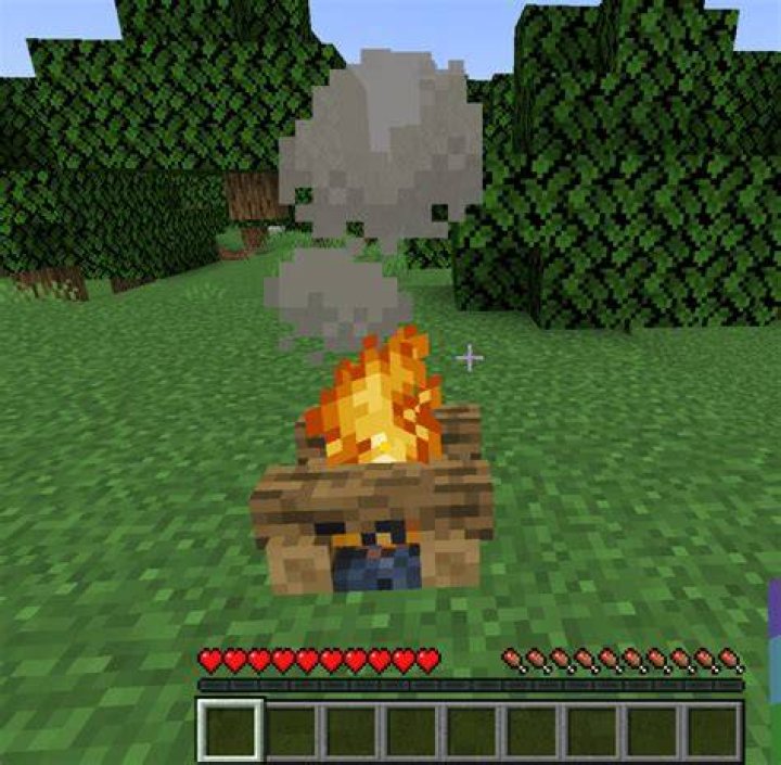 How to craft a fireplace in minecraft