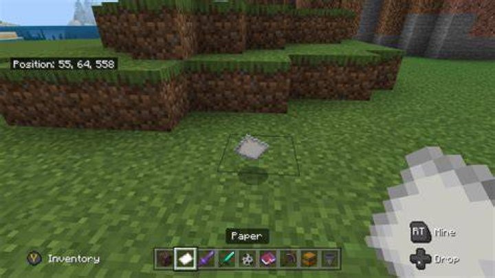 How to craft paper in minecraft pc