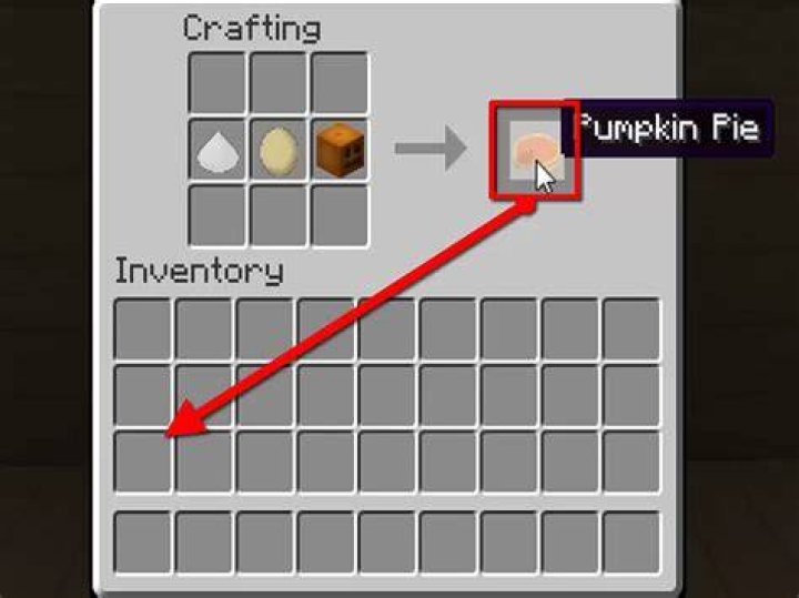 How to craft pumpkin pie in minecraft
