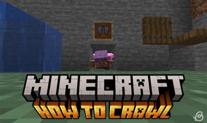 How to crawl in minecraft 2020