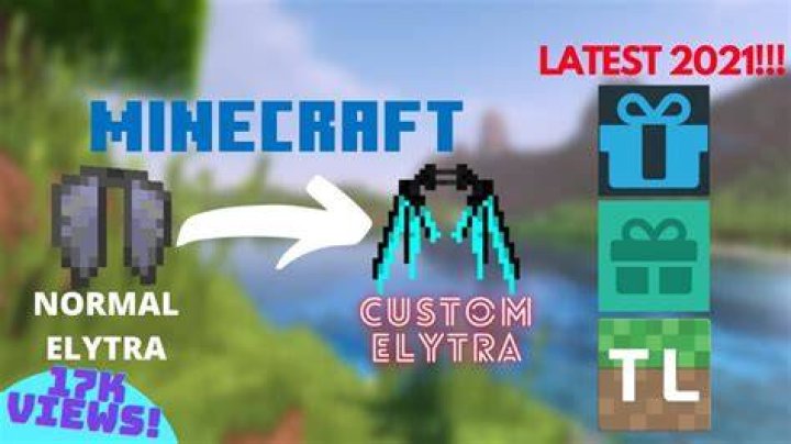 How to customize elytra in minecraft