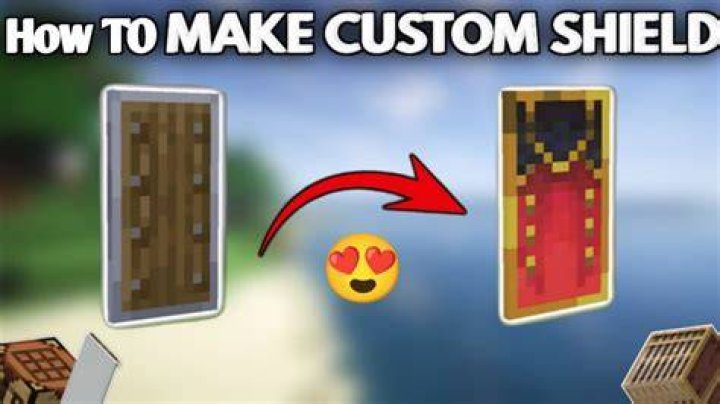 How to customize your shield in minecraft