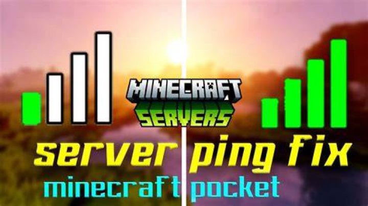 How to decrease ping in minecraft