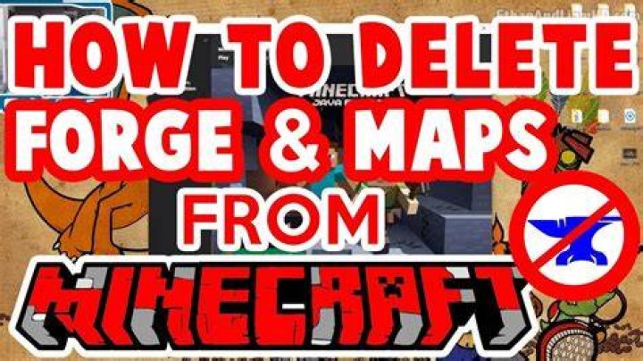 How to delete forge from minecraft