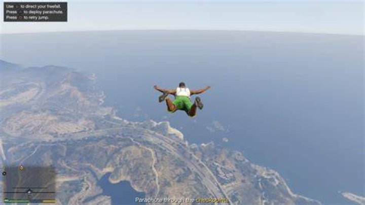 How to deploy parachute in gta 5