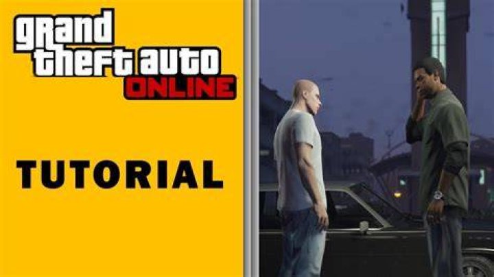 How to do the gta online tutorial