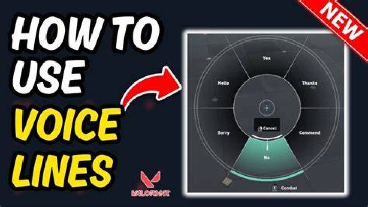 How to do voice lines in valorant