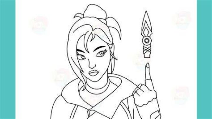 How to draw valorant