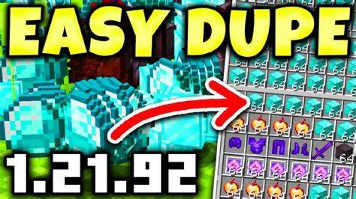How to dupe things in minecraft