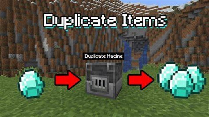 How to duplicate items in minecraft 1.14