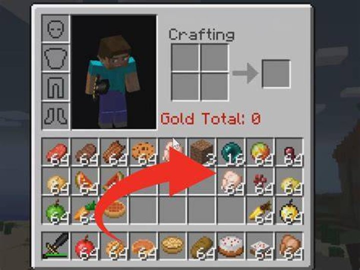 How to eat on minecraft pc