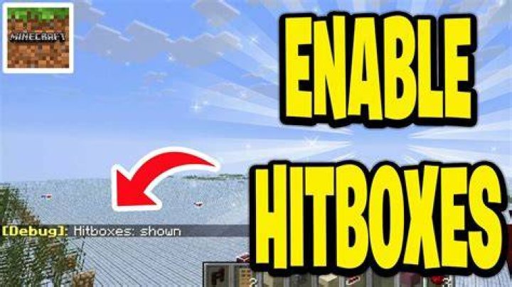 How to enable hitboxes in minecraft