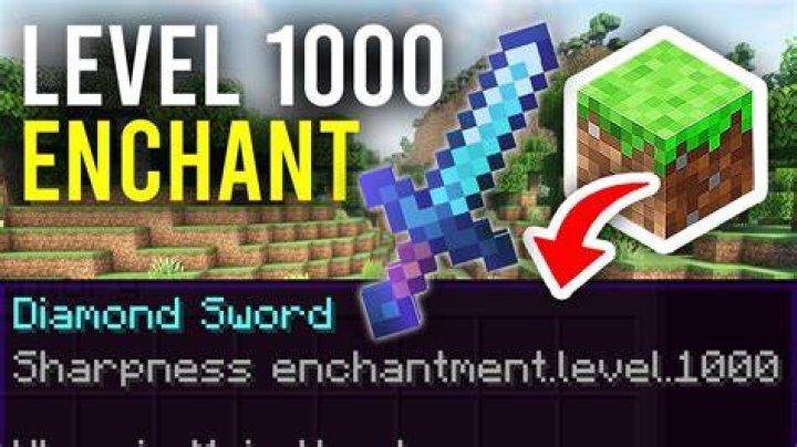 How to enchant 1000 in minecraft