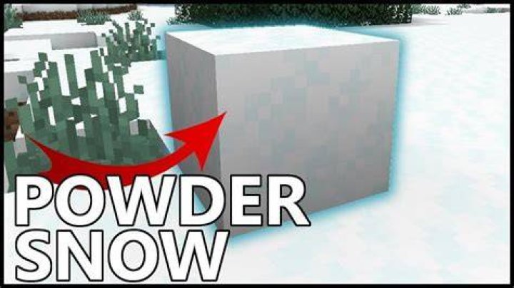 How to escape powdered snow in minecraft